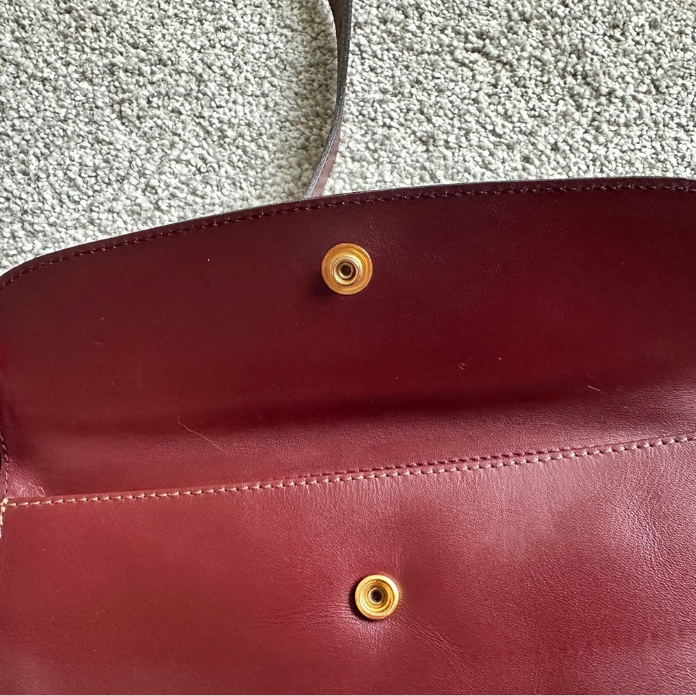 Cartier Must de Cartier Bordeaux Leather Crossbody/Shoulder Bag Pre Loved beauty - Picture 8 of 16
